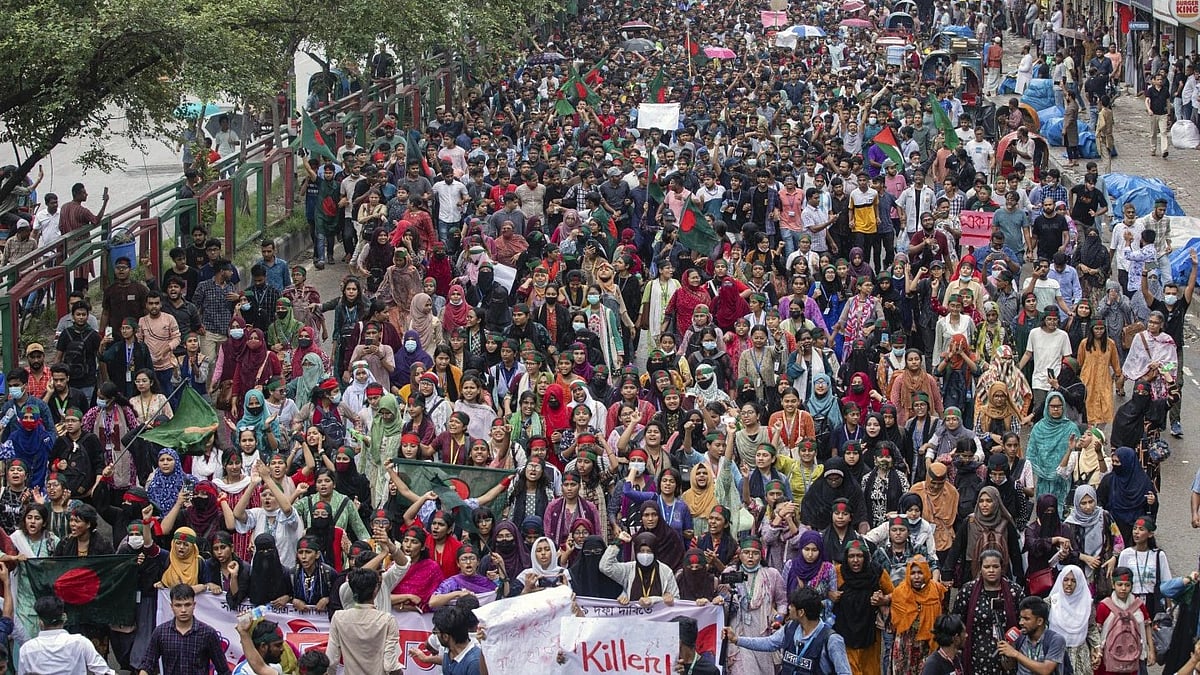 Bangladesh protests - AP